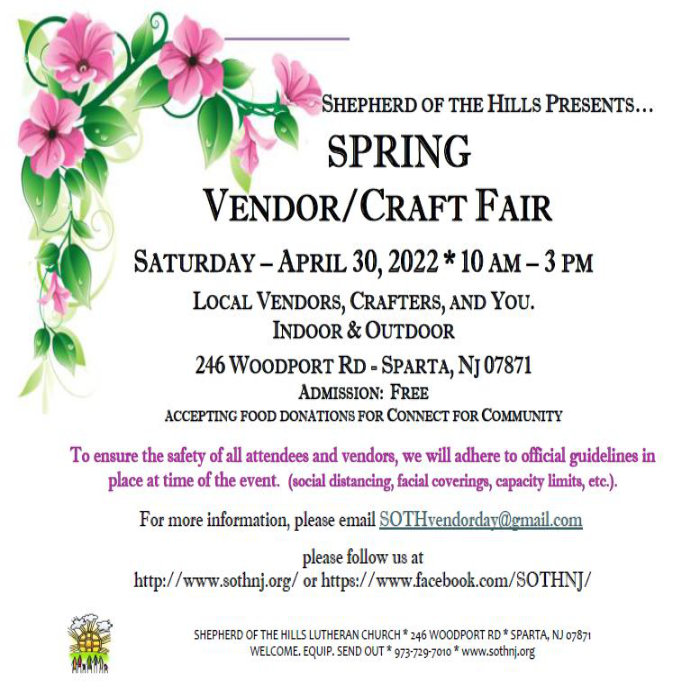 Spring Vendor/Craft Fair